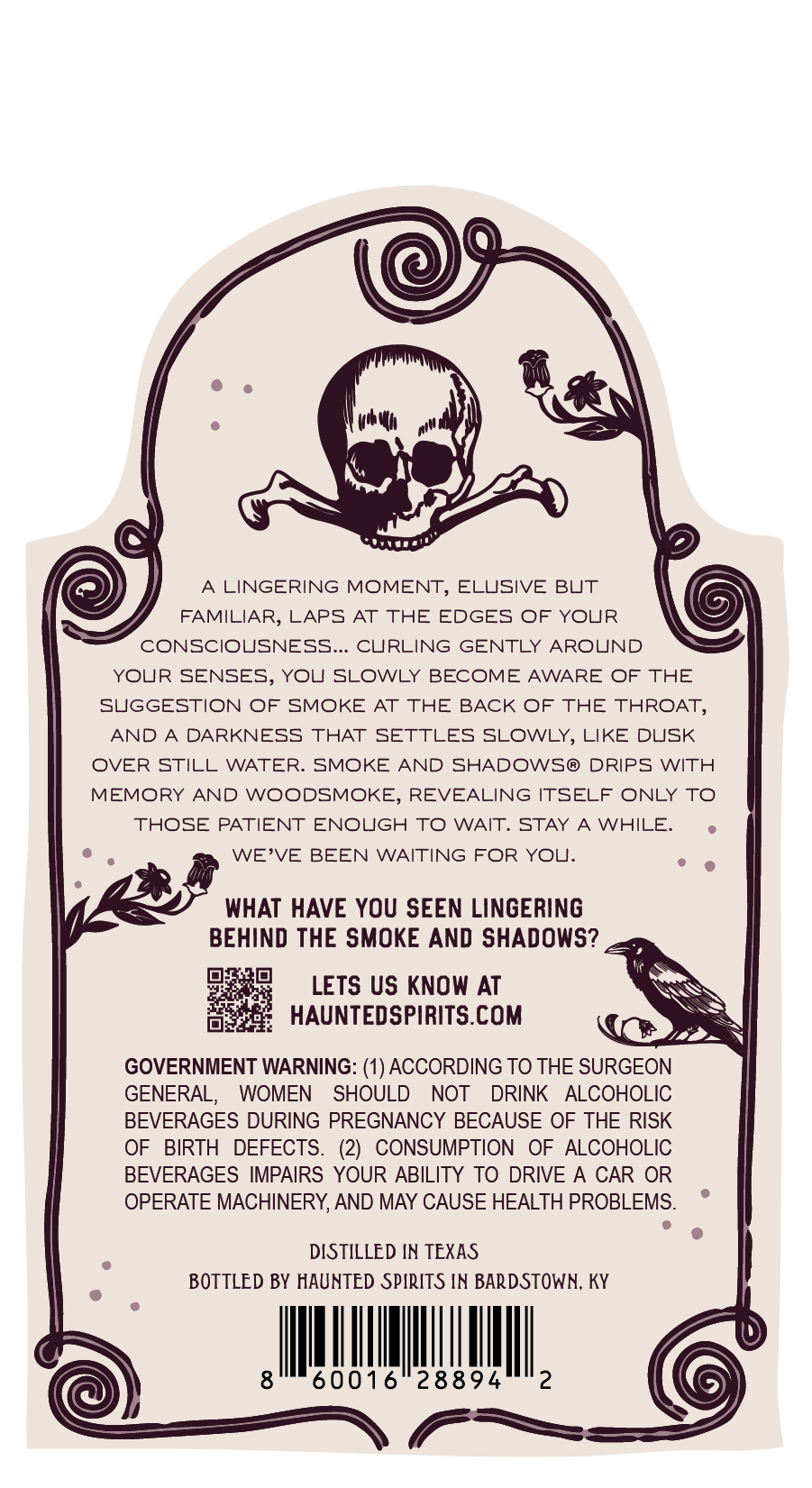 Smoke & Shadows Bourbon Whiskey